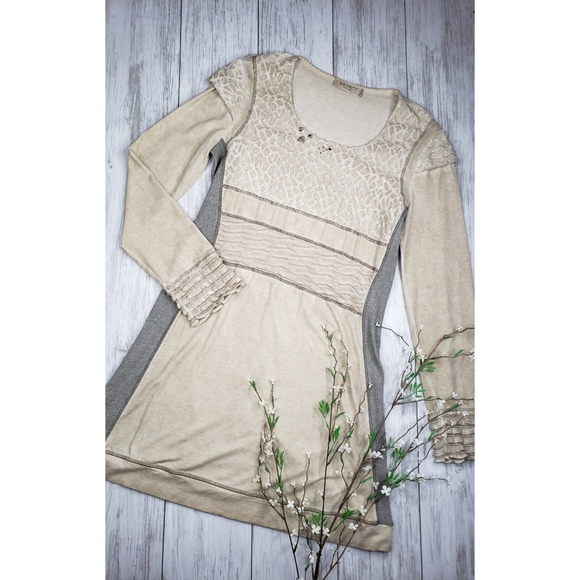 Elisa Cavaletti Dress Italian Designer Large 12 Capsule Collection Bohemian - Picture 4 of 13